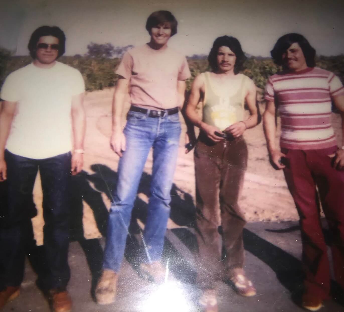 The brothers in Lodi Ca, 1970